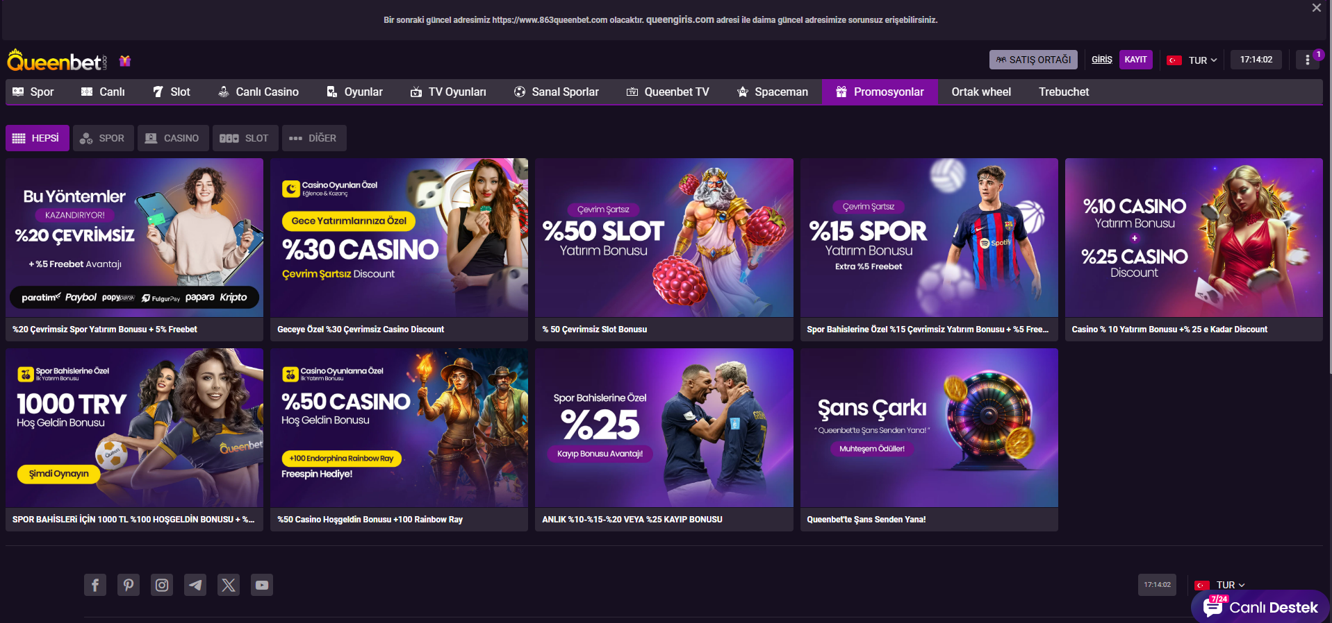 queenbet bonuslar